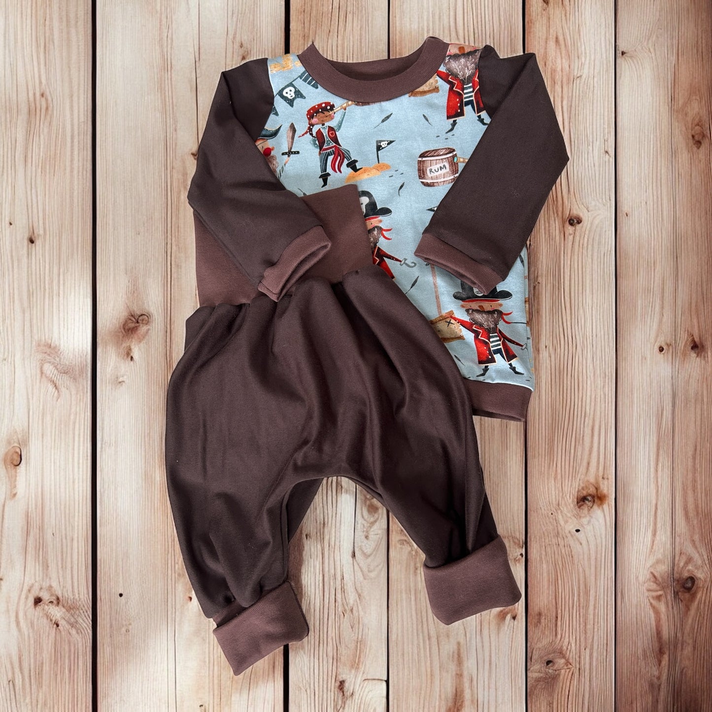 Kleidungsset für Babys Pirat 62/68