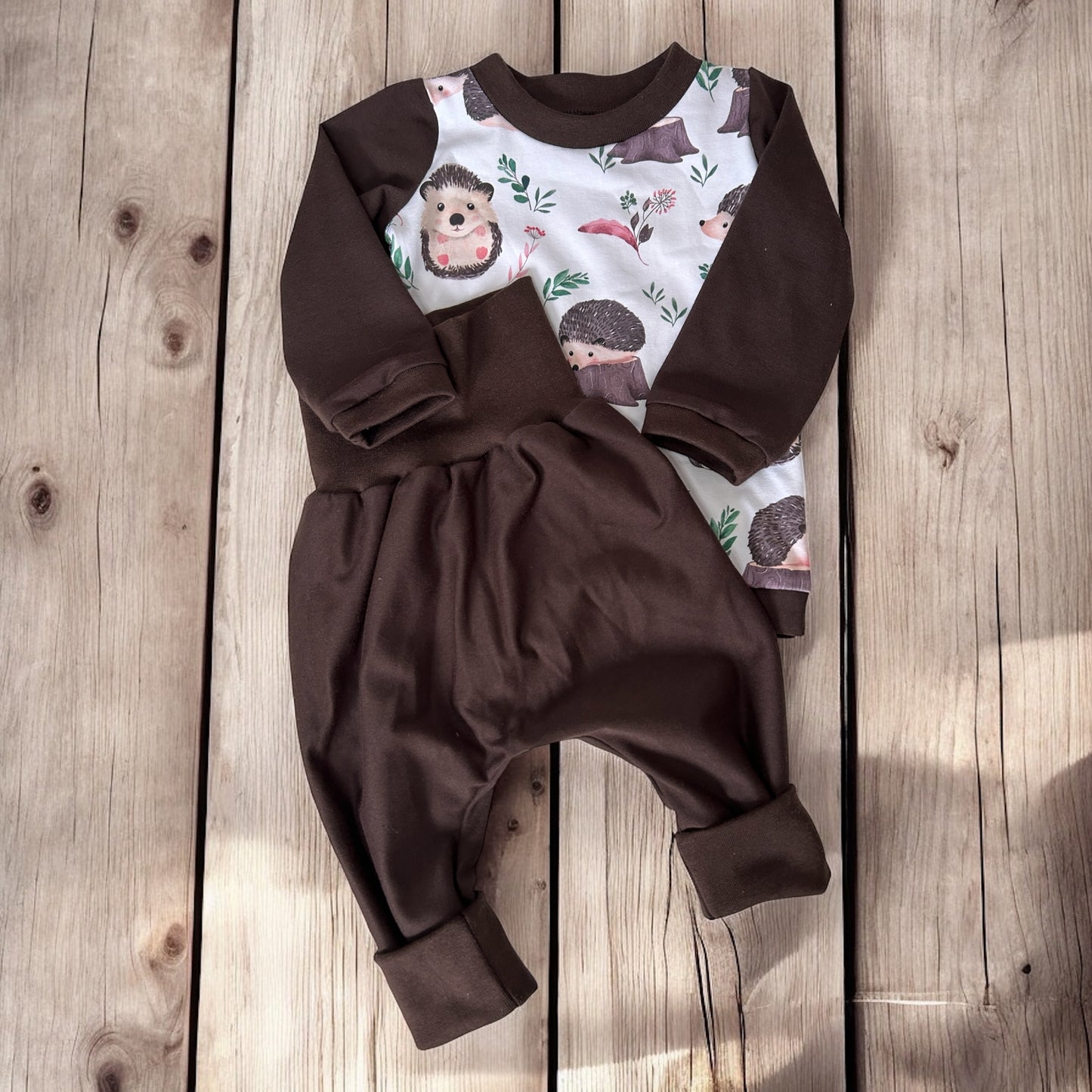 Kleidungsset für Babys Igel 62/68