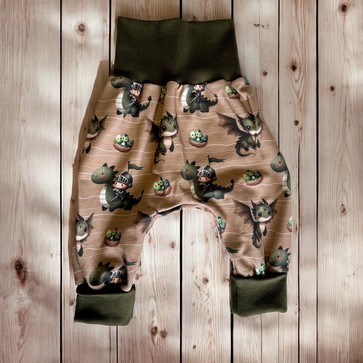 Pumphose für Babys und Kleinkinder - Drachenritter