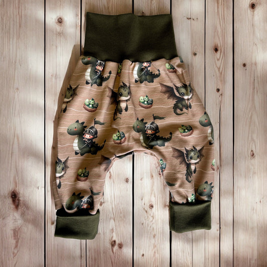 Pumphose für Babys und Kleinkinder - Drachenritter