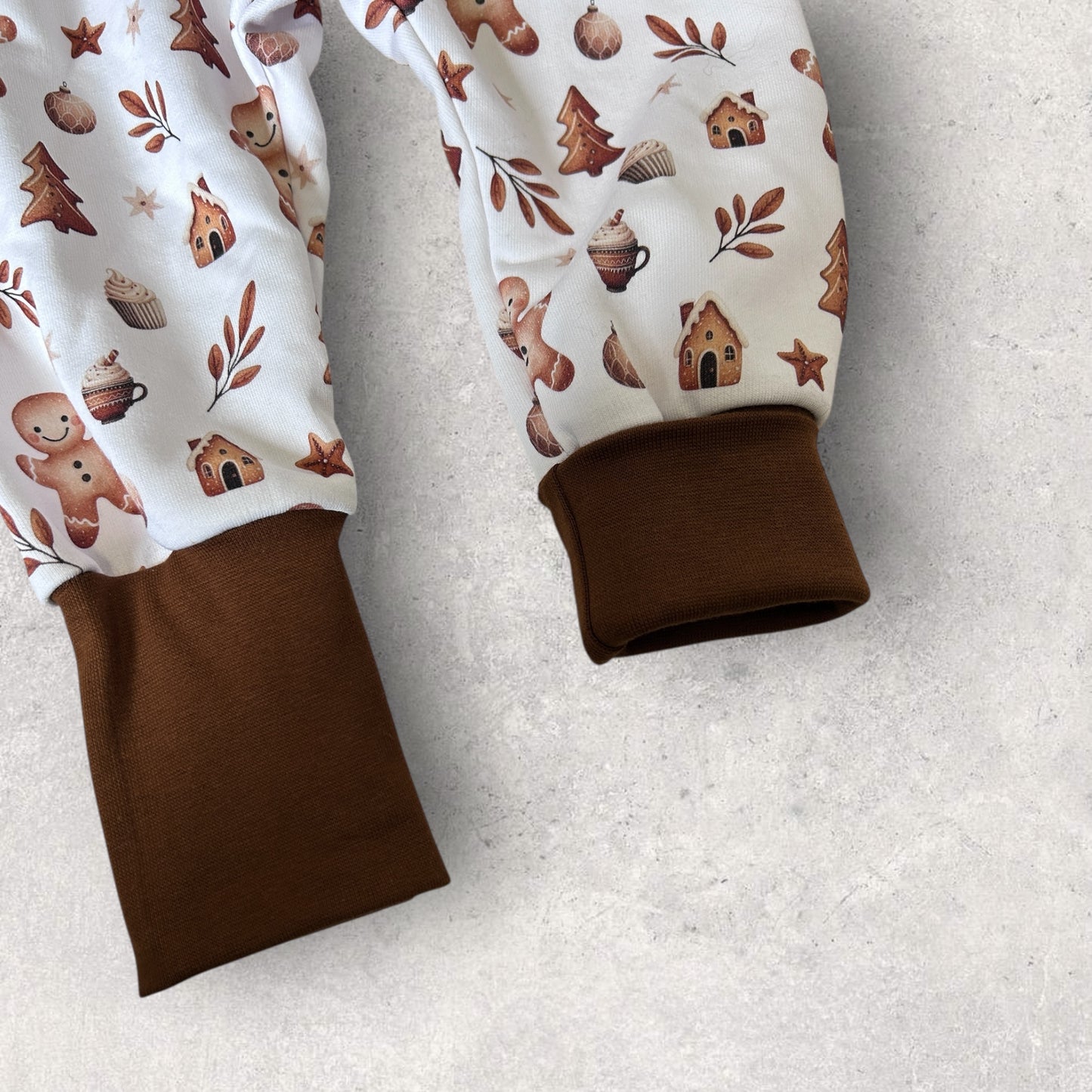 Pumphose French Terry für Babys und Kleinkinder Lebkuchen