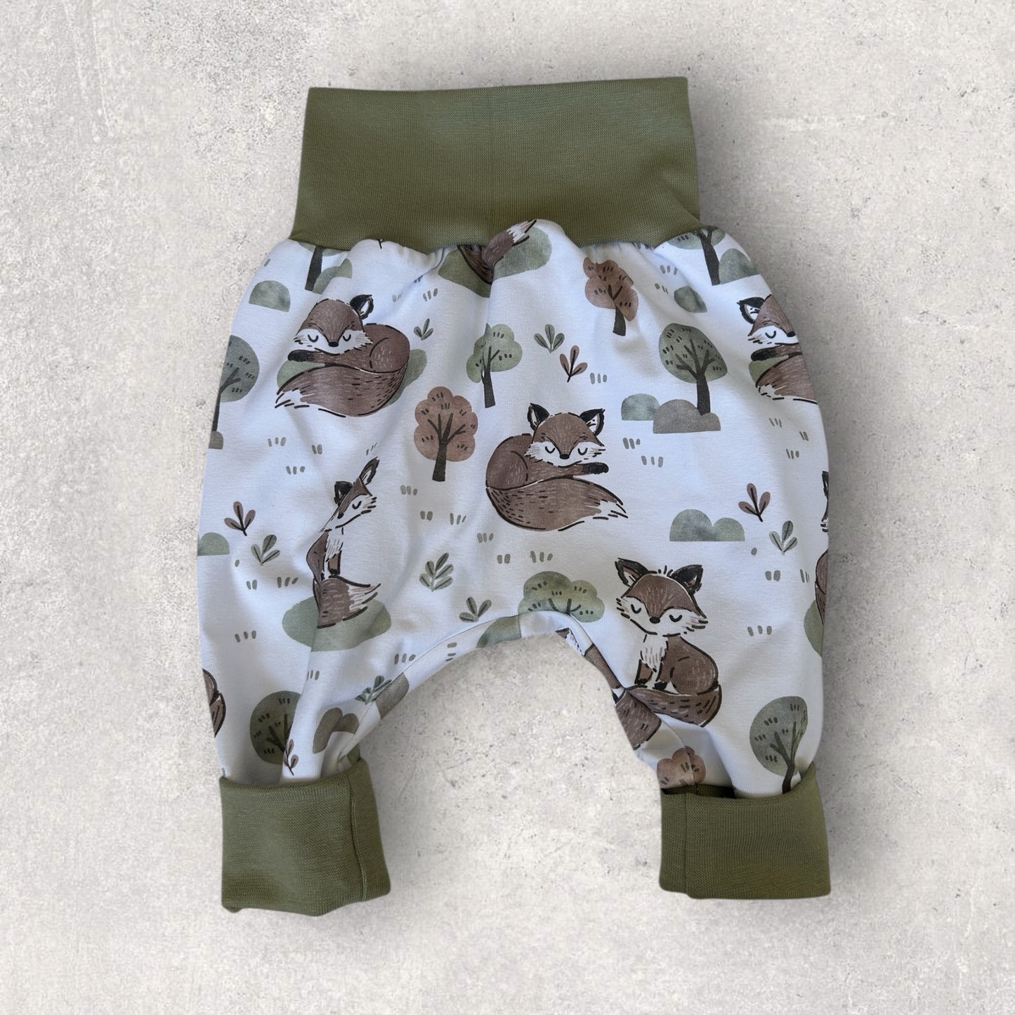 Pumphose für Babys und Kleinkinder Fuchsmotiv