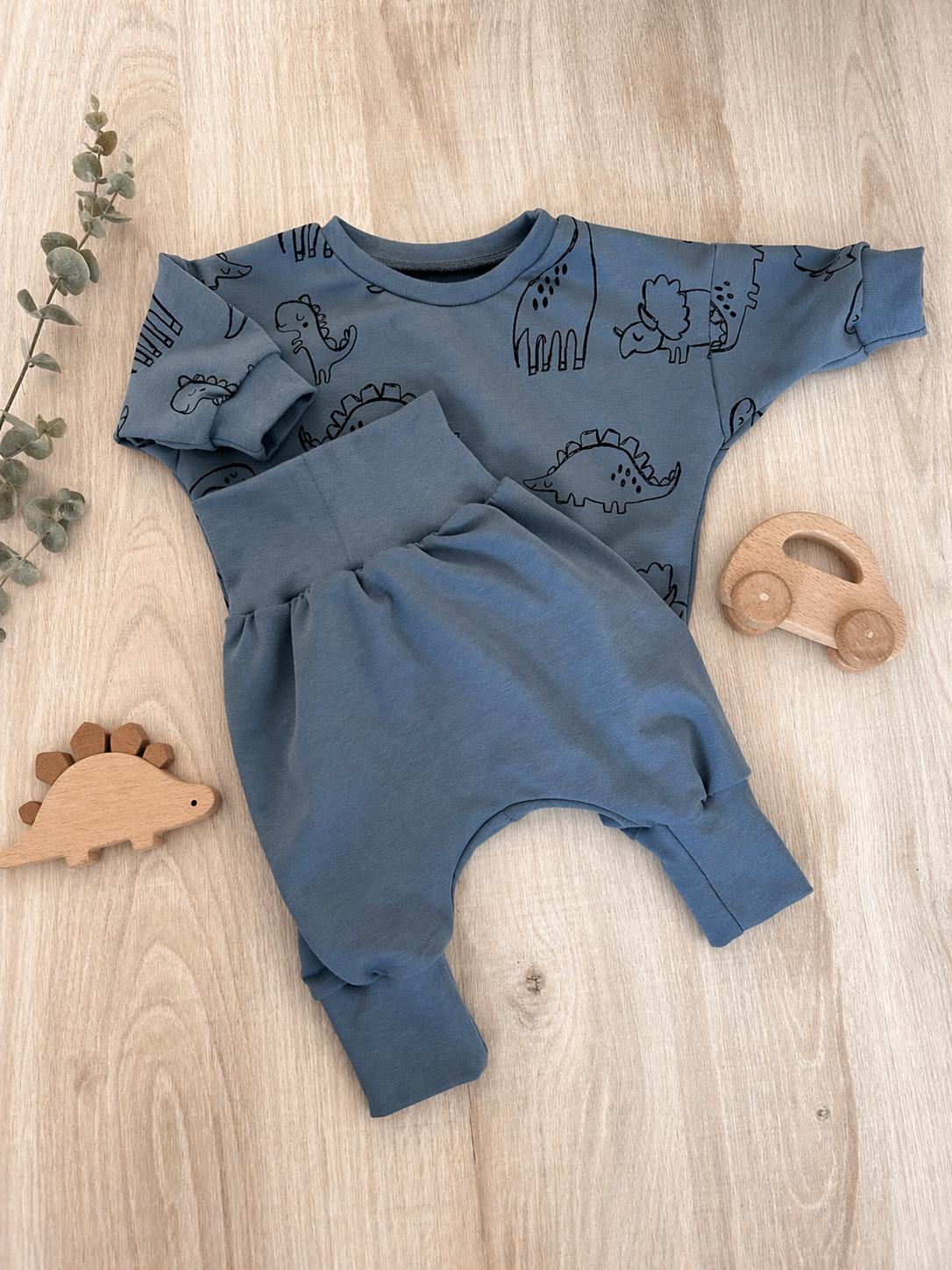 Kleidungsset für Babys & Kleinkinder I Pullover & mitwachsende Pumphose