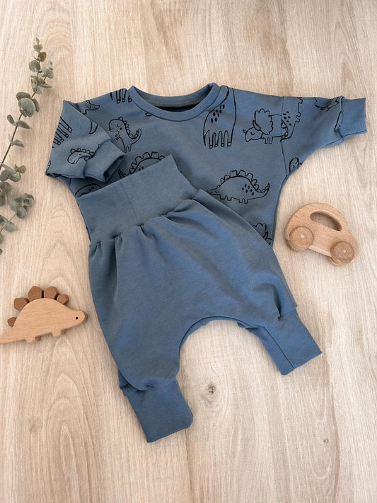 Kleidungsset für Babys & Kleinkinder I Pullover & mitwachsende Pumphose