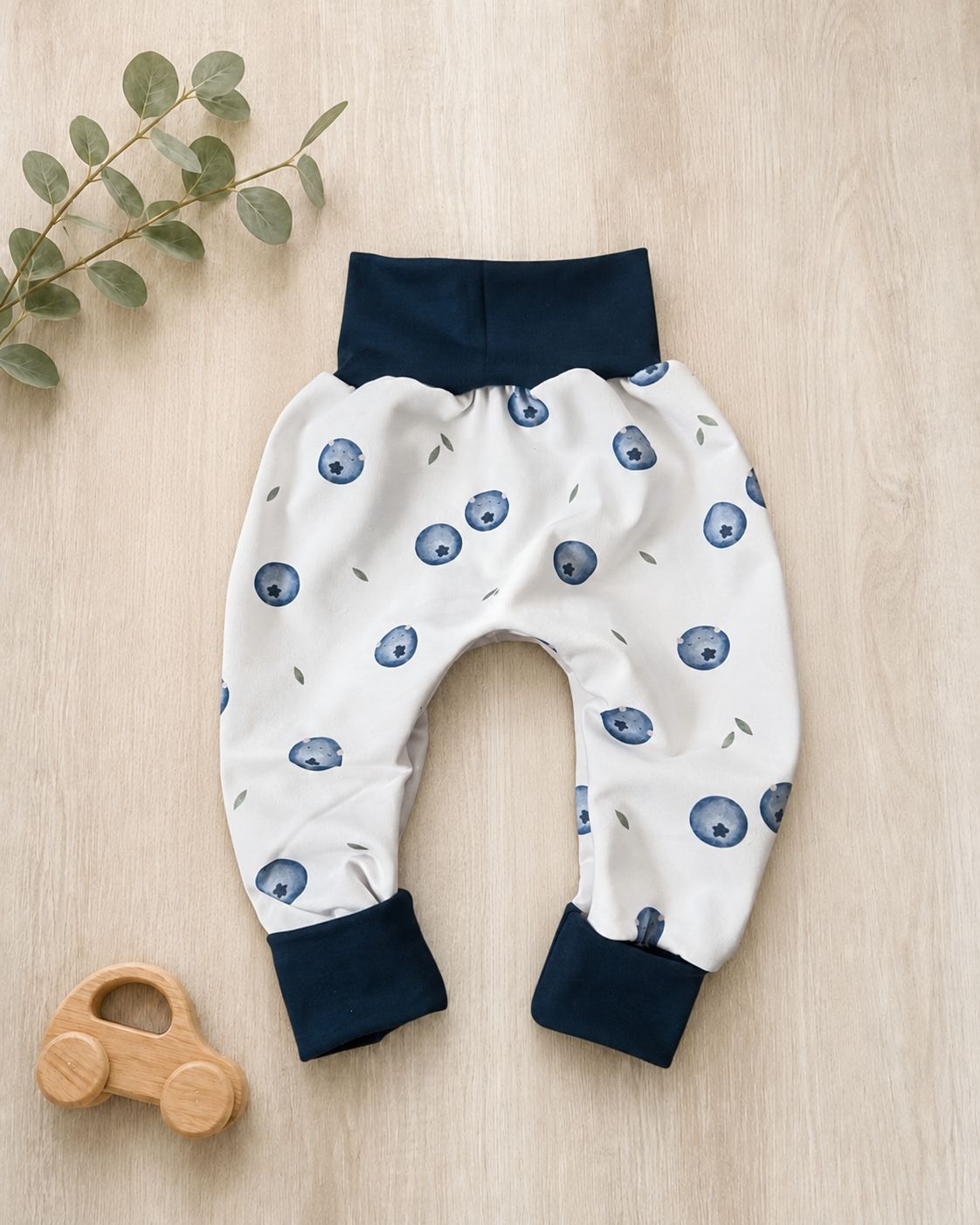 Pumphose für Babys und Kleinkinder Blaubeerglück